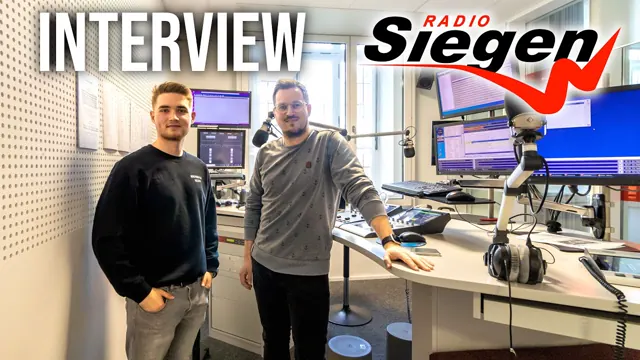 YouTube thumbnail: Radio Siegen interview